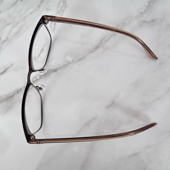 Gucci Eyeglasses Brown Metal Frame - Picture 7 of 10